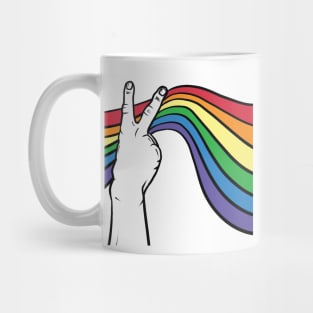 A Wave of Peace and Love Mug